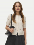 Vero Moda Kardigan Doffy 10330795 Beež Regular Fit