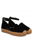 Tommy Hilfiger Espadrillid Th Platform Espad Suede Strap FW0FW09144 Must 36