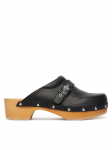 Scholl Pl&auml;tud Pescura Clog F32325 Must 39