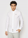 La Martina S&auml;rk CCMC02 PP003 Valge Slim Fit