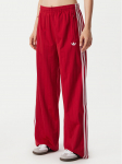 adidas Dressip&uuml;ksid Pinstripe Firebird Loose Trackpant KS9977 Punane Wide Leg