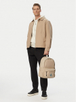 Calvin Klein Jeans Seljakott Solid Monologo Backpack IU0IU00731 Beež