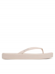 Crocs Varbavahesandaalid Miami Square Flatform Flip 214161 Pruun