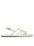 Tommy Hilfiger Sandaalid Flat Strappy FW0FW09220 Kreemjas