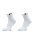 BOSS L&uuml;hikesed sokid 50491208 Valge