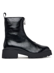 Calvin Klein Saapad Chunky Zip Boot Shiny Lth HW0HW03200 Must