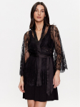 Hunkem&ouml;ller Hommikumantel 191636 Must Regular Fit