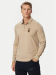 Aeronautica Militare Polo s&auml;rk 262PO1940UJ00663 Pruun Regular Fit