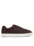 Calvin Klein Tossud Low Prof Cupsole Wt Su HM0HM02201 Tumepruun