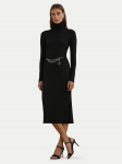 LAUREN RALPH LAUREN Kootud kleit 250951822001 Must Slim Fit