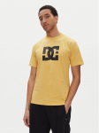 DC Shoes T-s&auml;rk ADYZT05373 Kollane Heritage Fit