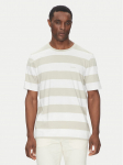 BOSS T-s&auml;rk TalesStripe 50499334 Beež Relaxed Fit