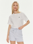 Lacoste T-s&auml;rk TF7215 Valge Loose Fit 44