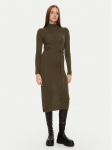 Brave Soul Kootud kleit LKD-230MURPHYB Khakiv&auml;rviline Regular Fit M
