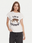 LOLA CASADEMUNT T-s&auml;rk LF2515001 Valge Regular Fit