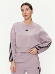 adidas Pluus Future Icons 3-Stripes IS3880 Lilla Loose Fit