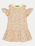 United Colors Of Benetton Igap&auml;evane kleit 3M39GV00U Kollane Regular Fit 82