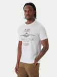 Aeronautica Militare T-s&auml;rk 261TS2536UJ00641 Valge Regular Fit