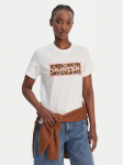 Hunter T-s&auml;rk Essentials HARW0011261 Valge Regular Fit