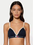 Tommy Hilfiger Bralette rinnahoidja UW0UW06271 Tumesinine