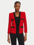 Balmain Pintsak DF1SM370WB86 Punane Regular Fit