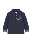 Mayoral Polo s&auml;rk 2101 Tumesinine Regular Fit