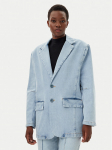 Liu Jo Pintsak UA5210 D4854 Sinine Relaxed Fit