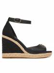 Tommy Hilfiger Espadrillid Plate High Wedge Espad FW0FW09517 Must