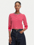 Tommy Jeans Kardigan DW0DW22805 Punane Slim Fit