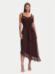 Vero Moda Kokteilikleit Sabrina 10344471 Pruun Regular Fit