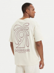 Quiksilver T-s&auml;rk Curve Palm EQYZT08303 Kreemjas Regular Fit