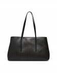 Calvin Klein K&auml;ekott Emblem Aop Medium Work Tote LV04F3786G Must