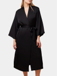 Triumph Hommikumantel Robes Satin Robe 01 10216534 Must