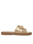 Tommy Hilfiger Pl&auml;tud Sandal T4A2-33942-0572 M Kuldne