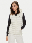 Tommy Hilfiger Varrukateta jakk Global Stripe WW0WW40779 Valge Regular Fit