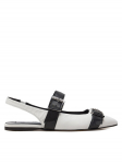KARL LAGERFELD Baleriinad Konnie KL40186 Valge