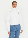 Tommy Jeans Sulejope Alaska DW0DW18609 Valge Cropped Fit