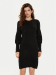Gaudi Kootud kleit 421BD13010 Must Regular Fit XL