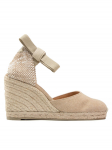 Casta&ntilde;er Espadrillid Carina/8/002 021642-2017 Beež