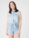 Wrangler Top W5WTHWXAZ 112334379 Sinine Regular Fit 3XL
