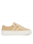 Tommy Hilfiger Tenniskingad Platform Vulc Piping FW0FW09394 Kollane