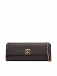 Calvin Klein K&auml;ekott Emblem Hw Pebble Clutch LV04F3740G Pruun