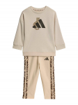 adidas Komplekti kuulub pluus ja retuusid Animal KC9644 Beež Regular Fit
