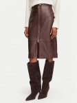 HUGO Nahkseelik Lacelo 50563073 Pruun Regular Fit