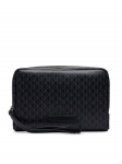 Calvin Klein Kosmeetikakott Emblem Aop Coated Pouch W/ Handl LV04D1240G Must