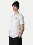 The North Face T-s&auml;rk Vertical NF0A8EE7 Valge Regular Fit