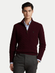Polo Ralph Lauren Kampsun 710876766007 Bordoopunane Regular Fit