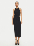 Patrizia Pepe Kokteilikleit 8A1427/JZ26-K103 Must Regular Fit
