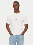 Jack & Jones T-s&auml;rk Split 12273182 Valge Regular Fit