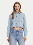 JDY Teksajakk Marly 15338847 Sinine Oversize